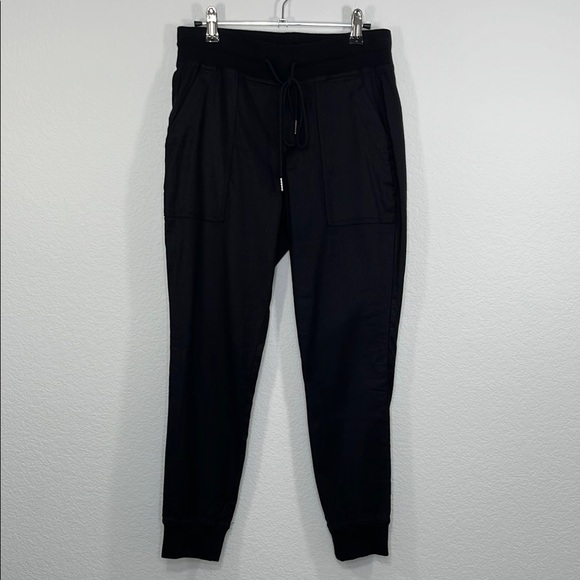 Level 99 Utility‎ Black linen blend Jogger Pant size XS - Picture 2 of 11